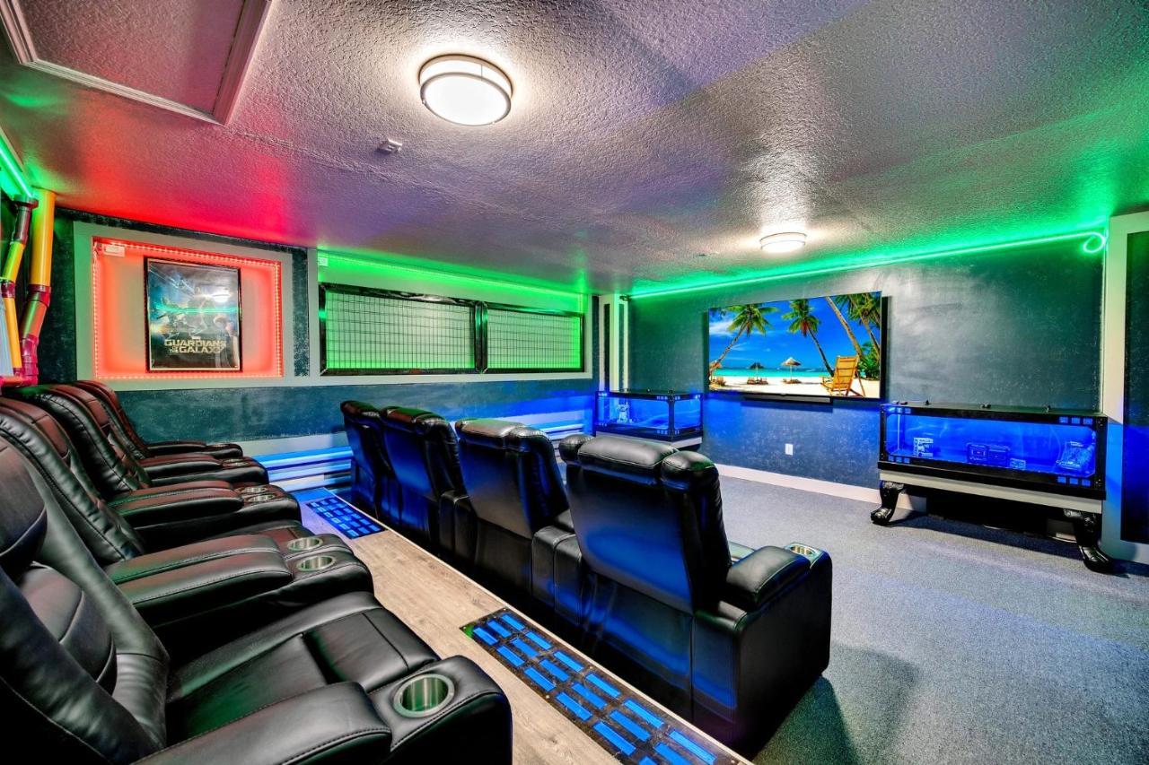 Near Disney! Spacious 5Br Resort Home With Private Pool, Hot Tub And Theater! Орландо Экстерьер фото